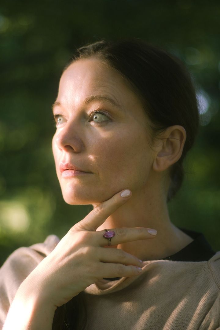 Before: the original photo of a adult woman