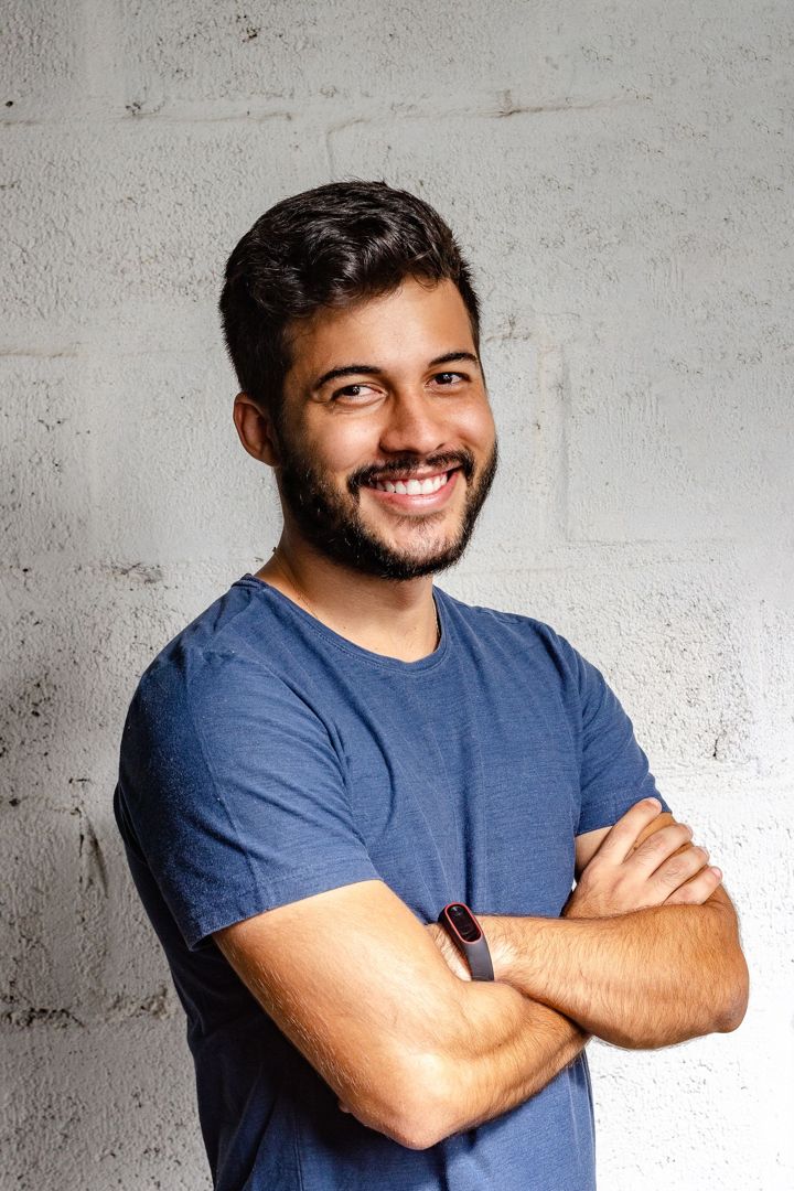 Before: the original photo of a adult man